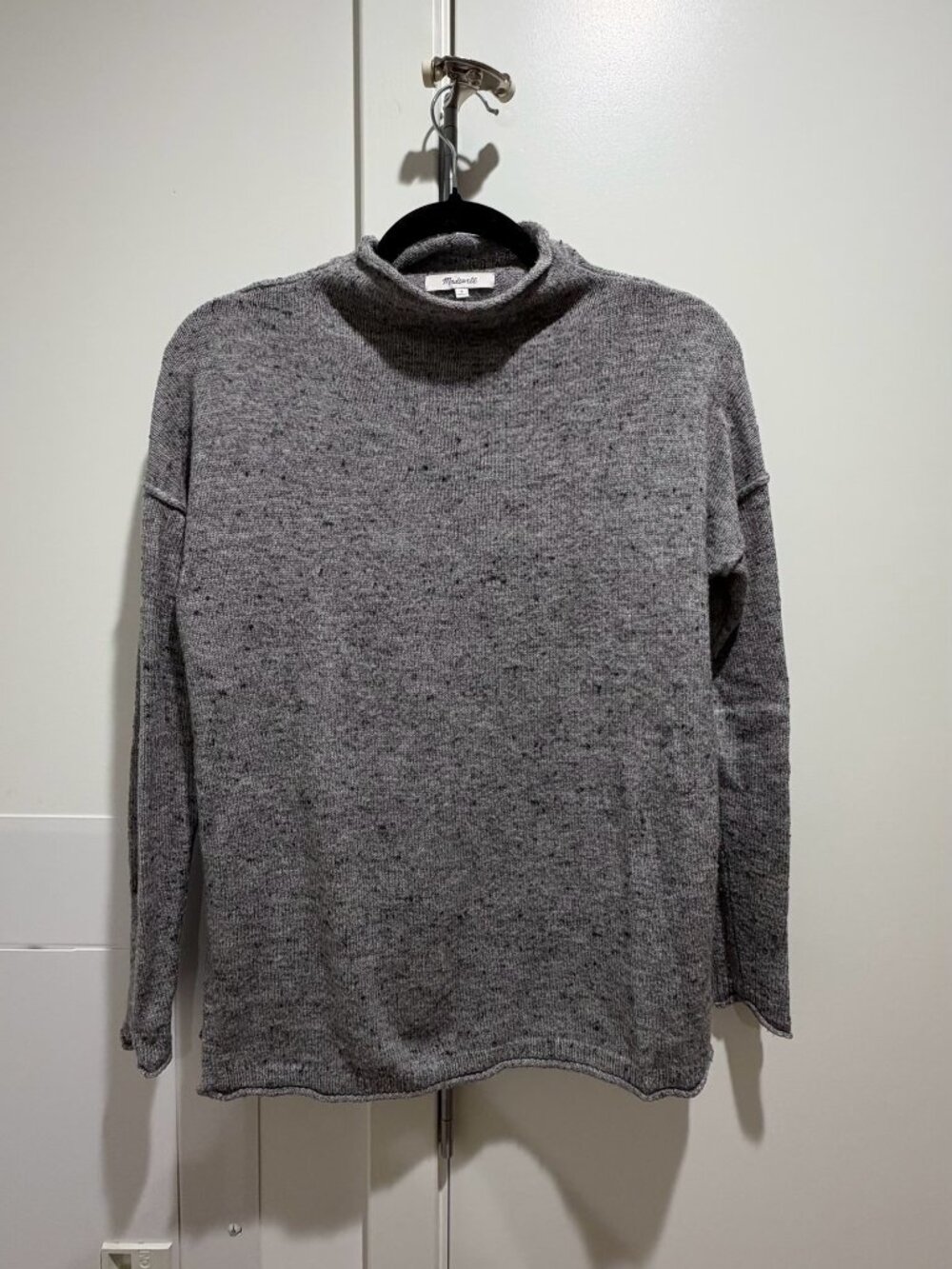 Madewell Gray Turtleneck Sweater (Size S)